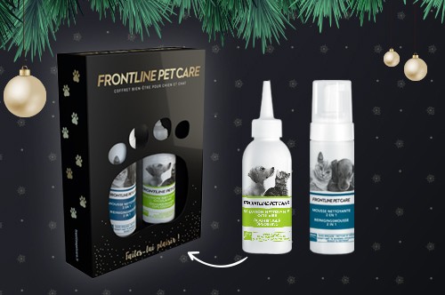 Le coffret bien-être Frontline Petcare : le cadeau de Noël idéal pour votre animal !