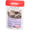 MERA Finest Fit Senior 8+ Comida húmeda para gatos con aves de corral