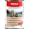 MERA Pure Sensitive Nassfutter Grain Free Adult mit Rindfleisch für Hunde