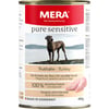 MERA Pure Sensitive Comida húmeda para perros Pavo sin cereales