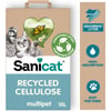 Sanicat - Litière absorbante multi-animaux à base de cellulose recyclée