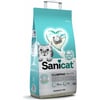Areia de gato Sanicat Aglomeração branca Oxigênio ativo 10L