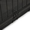 Caixa de transporte dobrável preta em metal com pega para cães Zolia Yala - Vários tamanhos