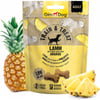 GIMDOG Train & Treat Snacks de cordeiro e ananás para cão