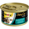 GIMCAT ShinyCat Pâtée à la volaille & crevettes pour chat