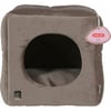 Cube taupe chesterfield Chambord pour chat