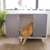 Mueble arenero para gatos Zolia Pacha - 2 colores