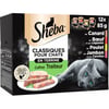 SHEBA Classiques Pâtée pour chat Coffret Traiteur - 4 Variétés