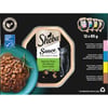 SHEBA Pâtée pour chat Sauce Lover Collection Sélection Mixte - 4 Variétés