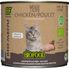 BF PETFOOD - BIOFOOD Menu BIO pâtée au poulet pour chat