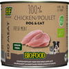 BIOFOOD patè 100% carne di pollo BIO per cani e gatti