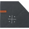 BE NORDIC Bandana dunkelgrau mit Kompassrose - verschiedene Größen verfügbar
