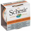 SCHESIR Pack 6 latas Comida húmeda en salsa para gatos con atún