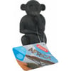 Decoración para acuarios Estatua de los 3 monos sabios: el mudo