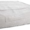 Zolia Michou grijs fluwelen matras - verschillende maten beschikbaar
