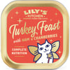 LILY'S KITCHEN Turkey Feast mit Schinken & Cranberrys für Katzen