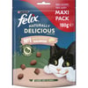 Felix Snack Naturally delicious per gatti - 2 sapori