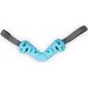 Jouet chien TPR + corde bleu 30 cm