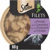 Filetes de frango SHEBA para gatos adultos - 2 sabores disponíveis