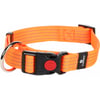 Collare per cani in nylon riflettente Orange Len - 3 taglie disponibili