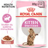 Royal Canin Kitten Sterilised Comida húmeda en salsa para gatitos