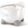 Catit Pixi Fuente blanca con tapa de acero inoxidable para gatos - 2,5L