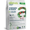 ALLEVA Holistic mit Huhn und Ente + Aloe Vera und Ginseng für ausgewachsene Katzen