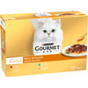 GOURMET GOLD Köstliche Saucen für ausgewachsene Katzen 12x85g