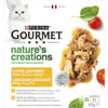 GOURMET Nature's Creation Multipack Com Frango e Peru - mini pedaços para gatos adultos