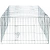 Recinto para roedor com telhado em metal galvanizado