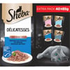 SHEBA Délicatesses Mega pack Pescado en salsa para gatos