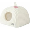 Niche igloo ouatiné Naomi pour chat beige