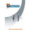 Conector para tubería de aire flexible 