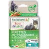 Actiplant'3 BIO pipette antiparasitaire pour grand chat