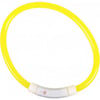Leuchthalsband in gelb USB Zolia Lumoz