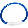 Lichtgevende halsband, blauw, USB, Zolia Lumoz