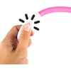 Coleira anel luminoso rosa USB Zolia Lumoz
