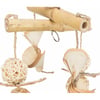 Brinquedo natural para periquitos/grandes periquitos - 31 cm