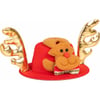 Costume per cane cappello natalizio renna Santa Claus Zolia