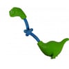 Brinquedo de cão TPR longo pescoço dinossauro