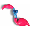 Hundespielzeug TPR langer Hals Flamingo