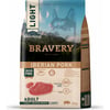 BRAVERY Adult Medium & Large Light Senza cereali di maiale iberico per cani sterilizzati di media e grande taglia