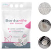 Areia mineral Bentonite Baby Powder ultra aglomerante para gato