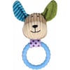 Speelgoed puppy met rubberen ring