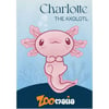 Ímã Charlotte the Axolotl - Zoomalia