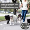 SPOORS Placa con código QR para perros - Flor