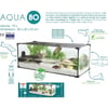 Acuario para tortugas de agua Zolux Karapas Aqua Pro - Blanco