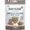 Marly & Dan Articulations Mini Salmón Tiernos snacks para perros pequeños