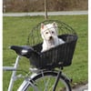 Cesta para cães de transporte em bicicleta com grelha