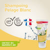 Shampooing pelage blanc labellisé Ecocert pour chien